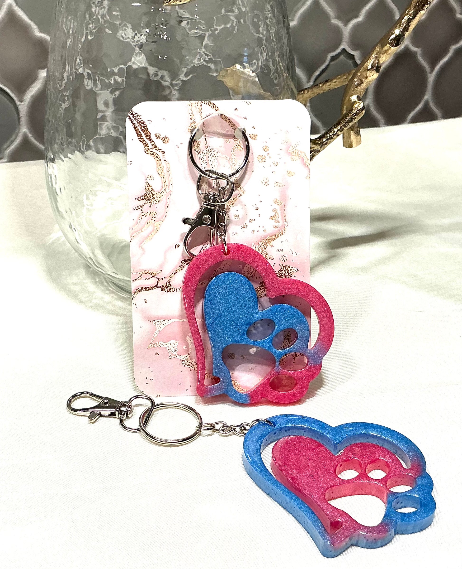 Love Paws Keychain