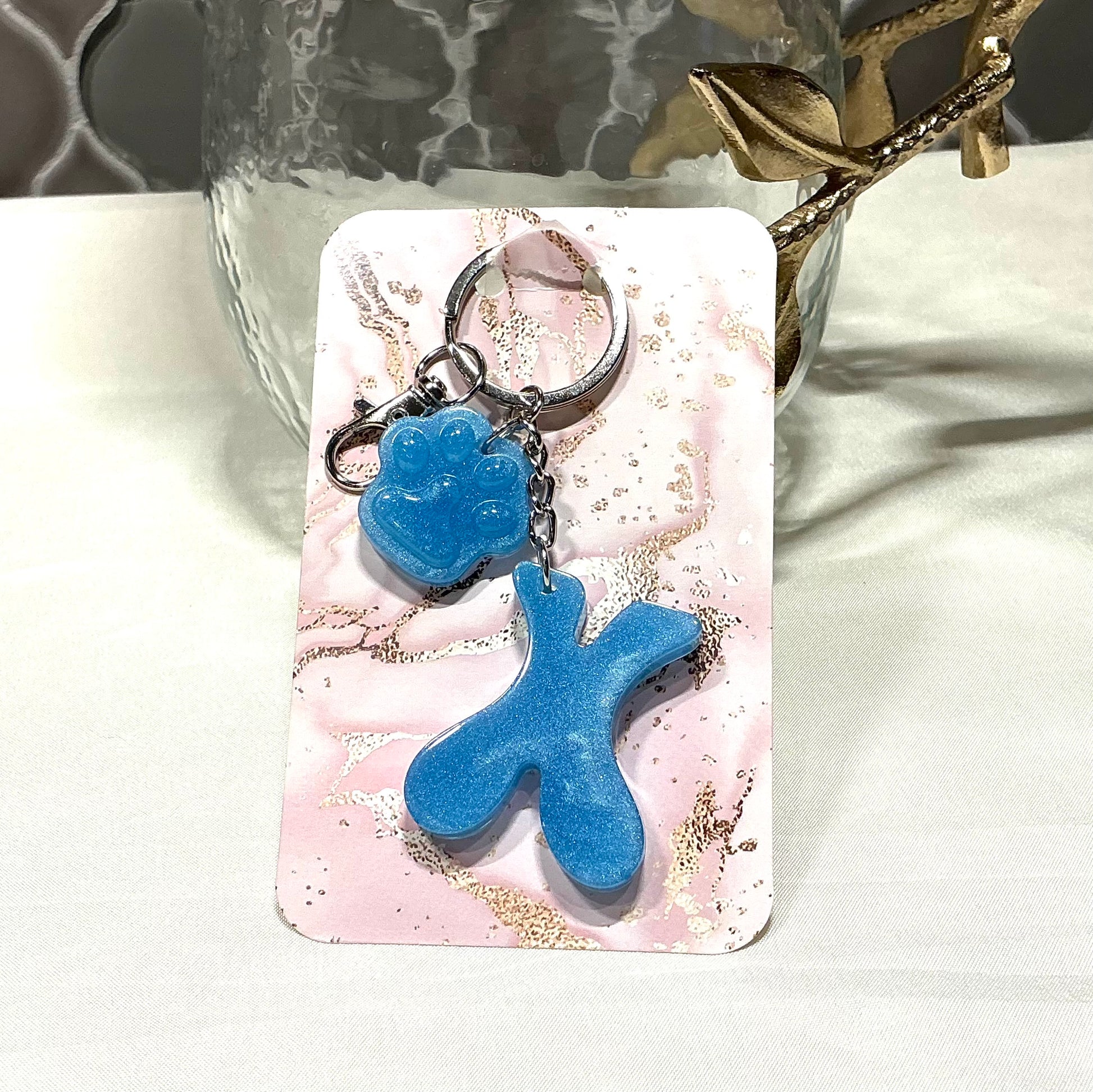 Initials Keychain