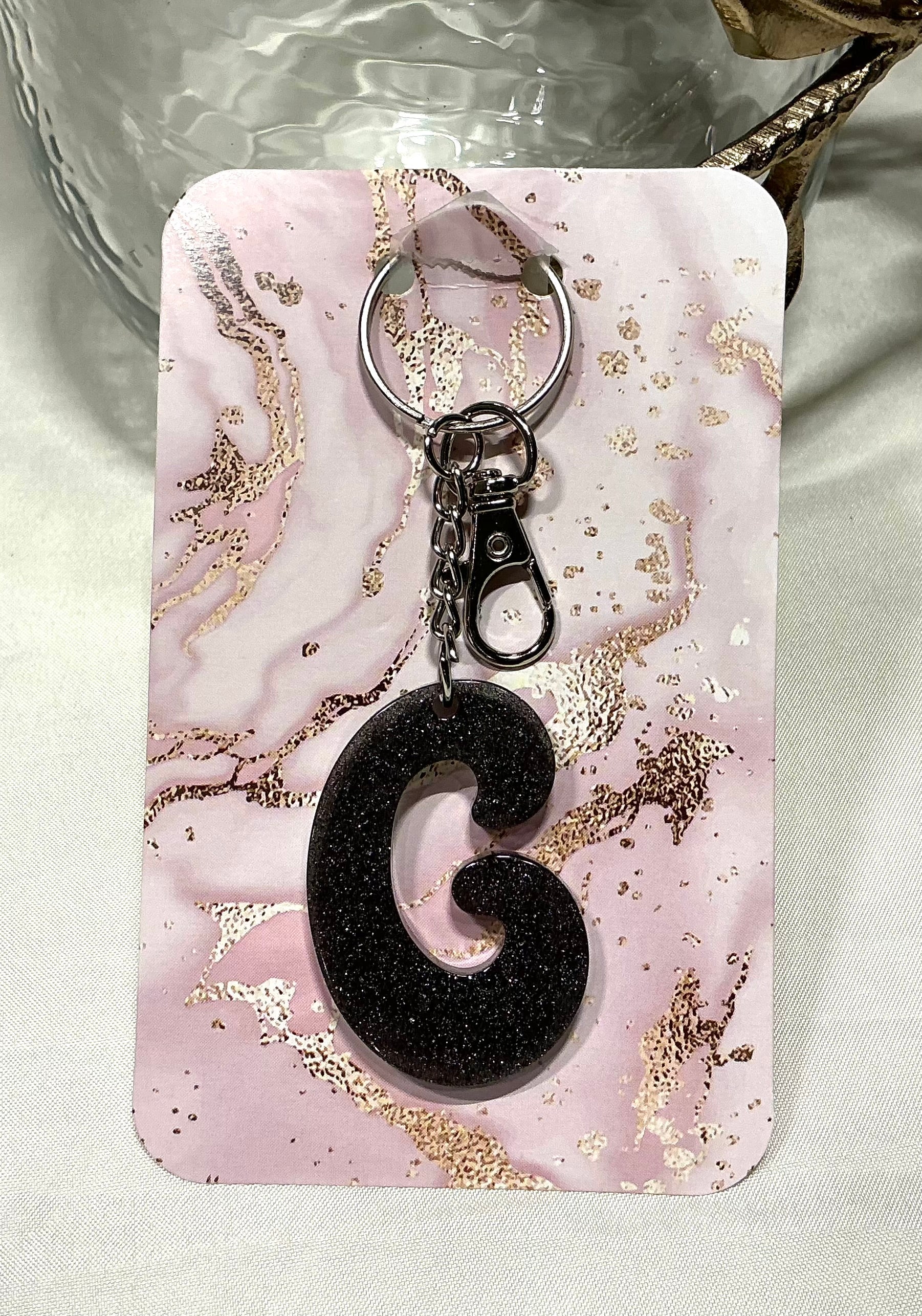 Initials Keychain