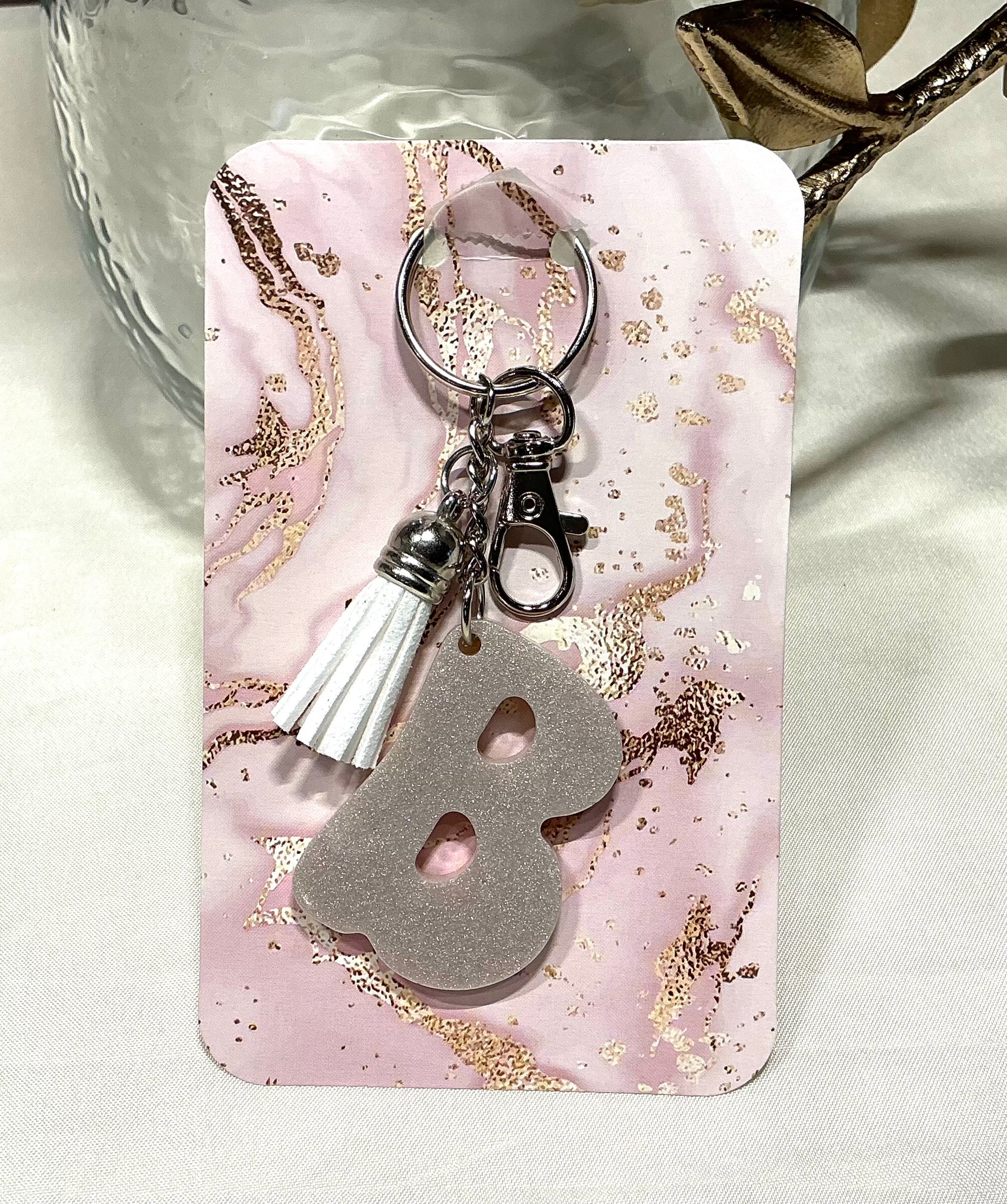Initials Keychain