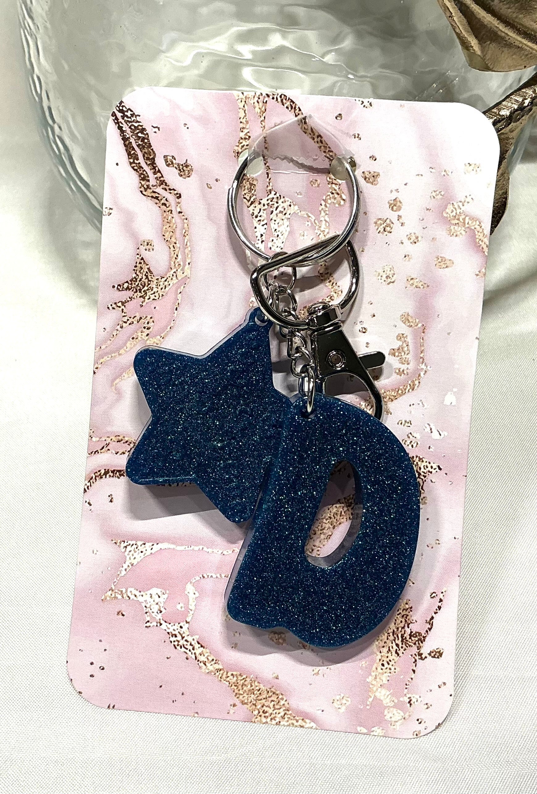 Initials Keychain