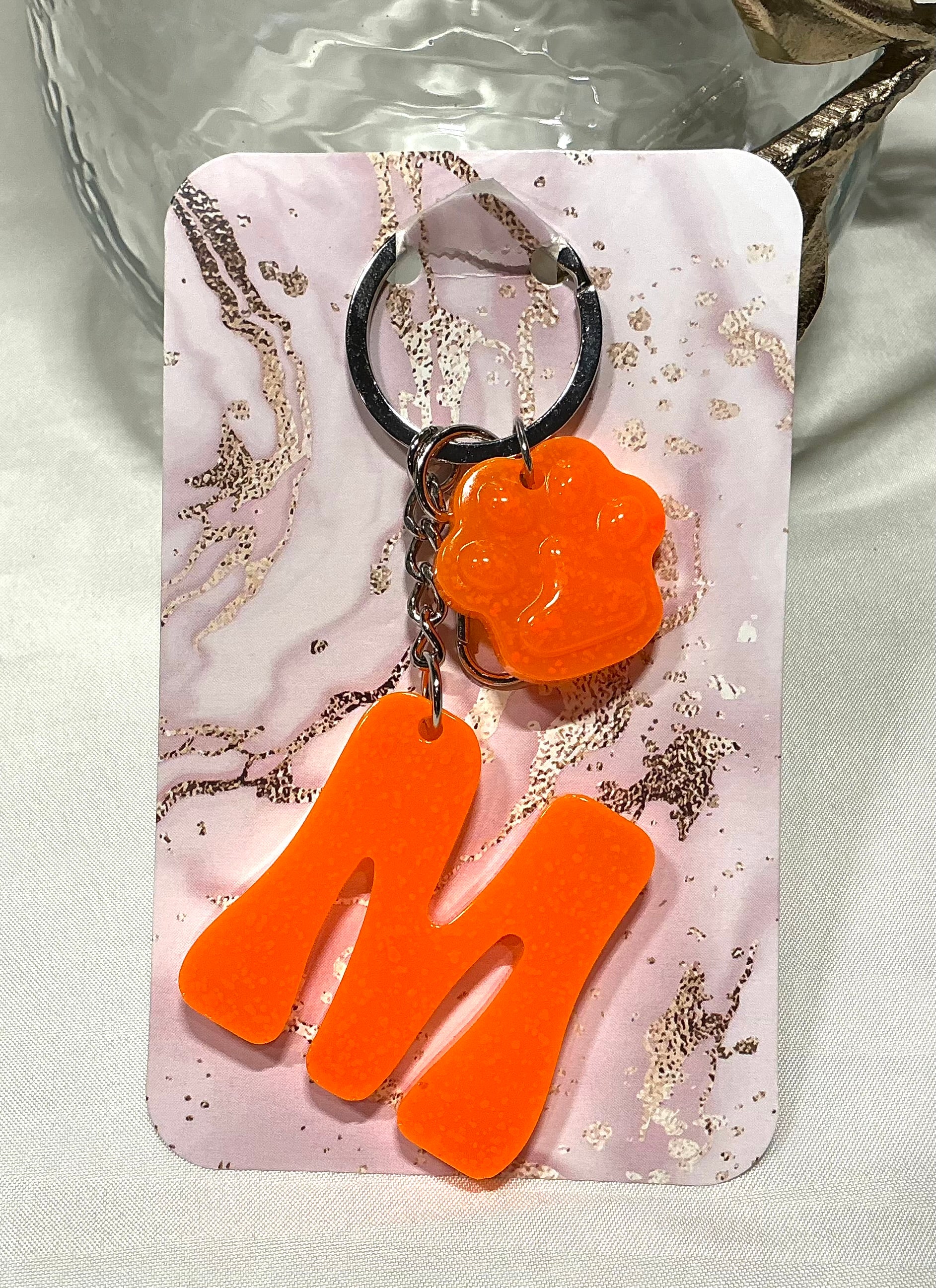 Initials Keychain