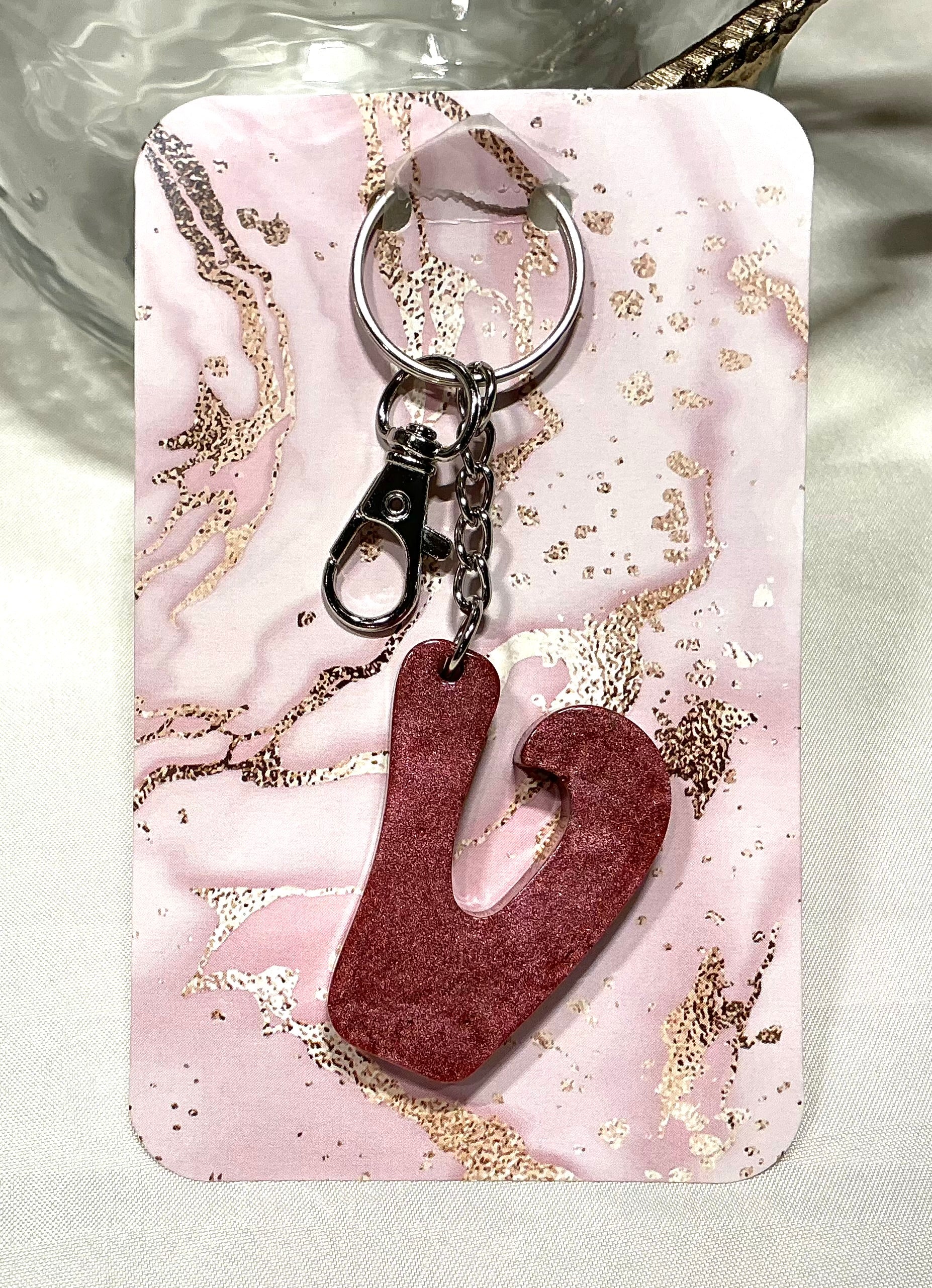 Initials Keychain
