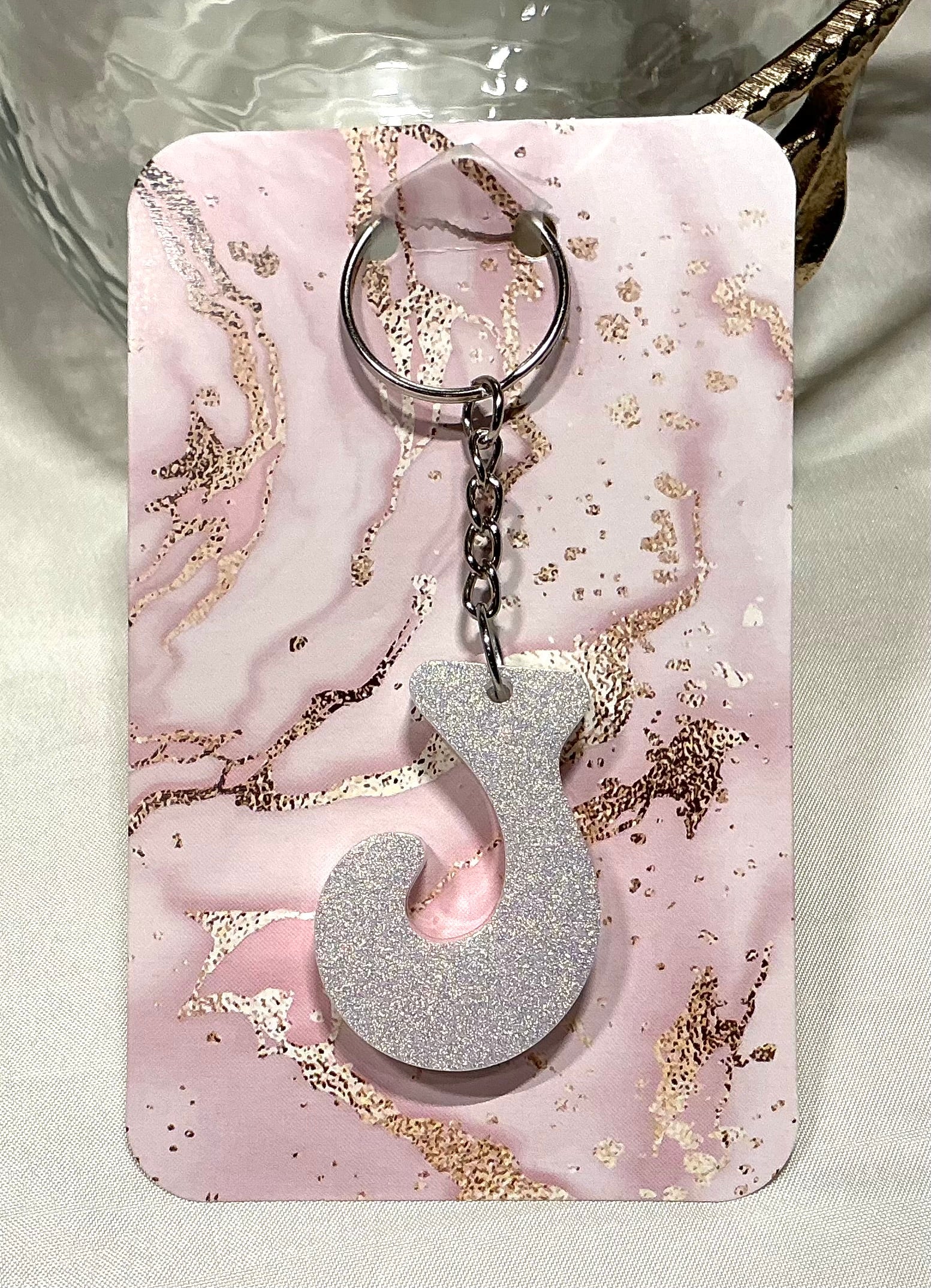 Initials Keychain