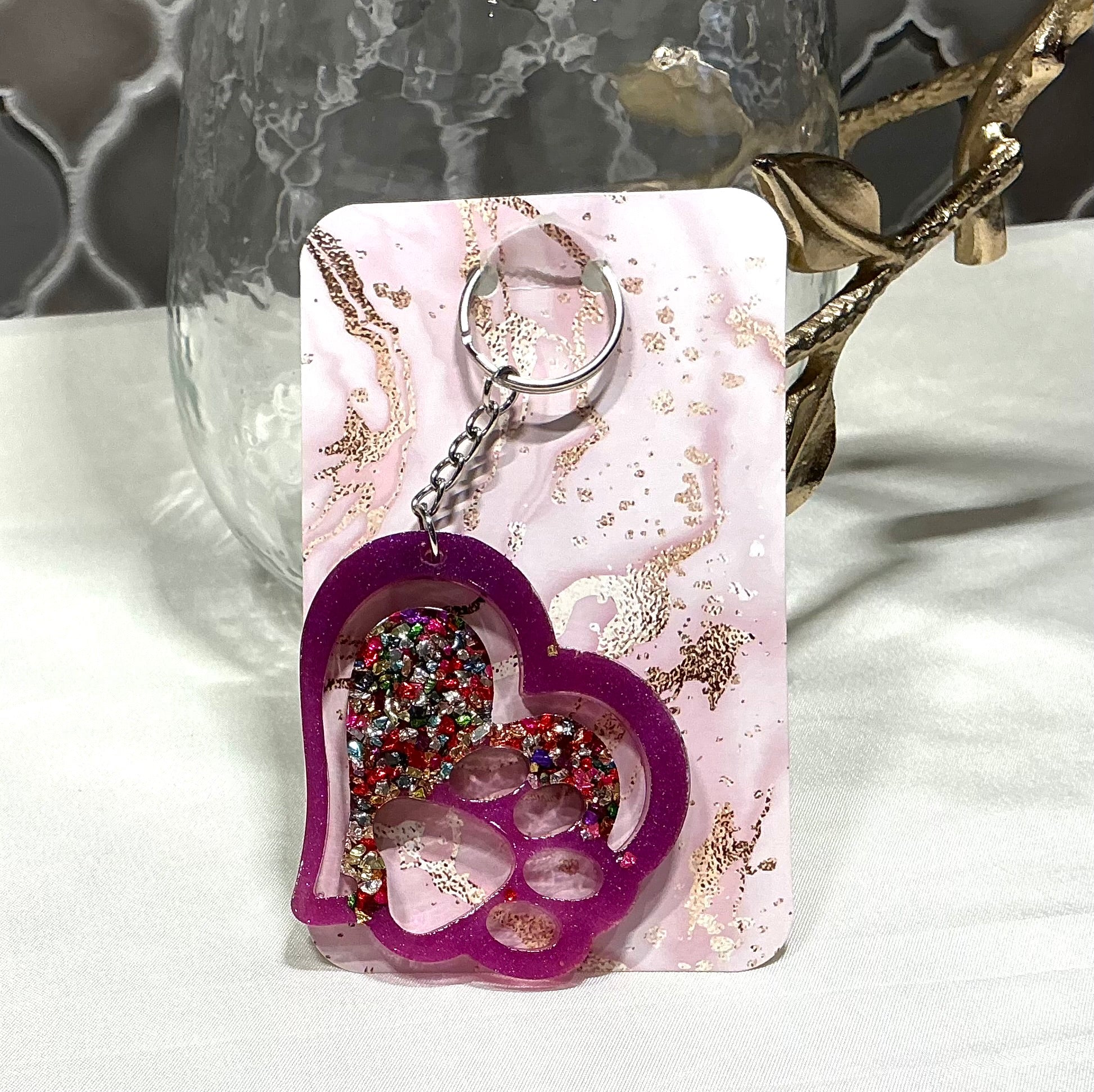 Love Paws Keychain