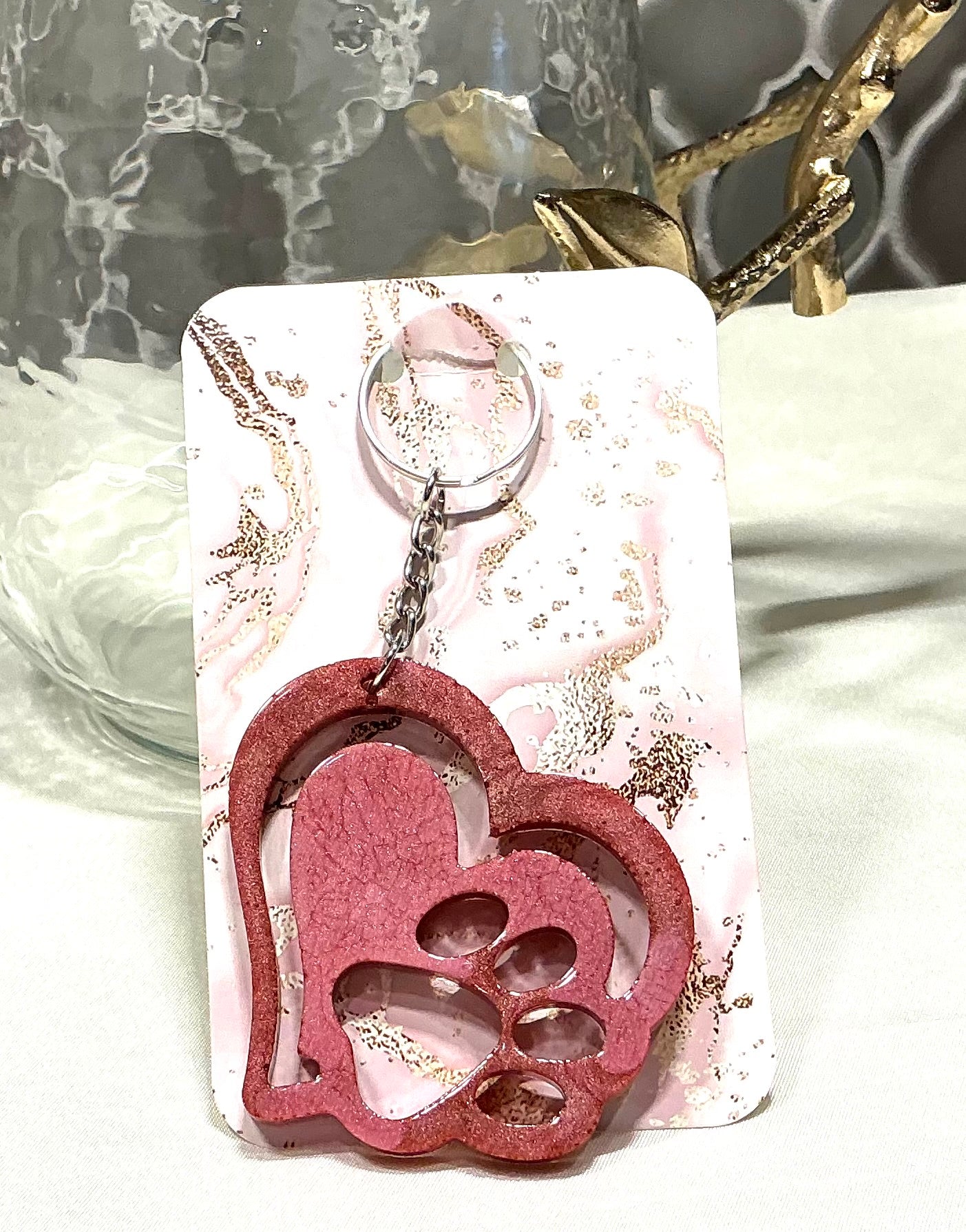 Love Paws Keychain