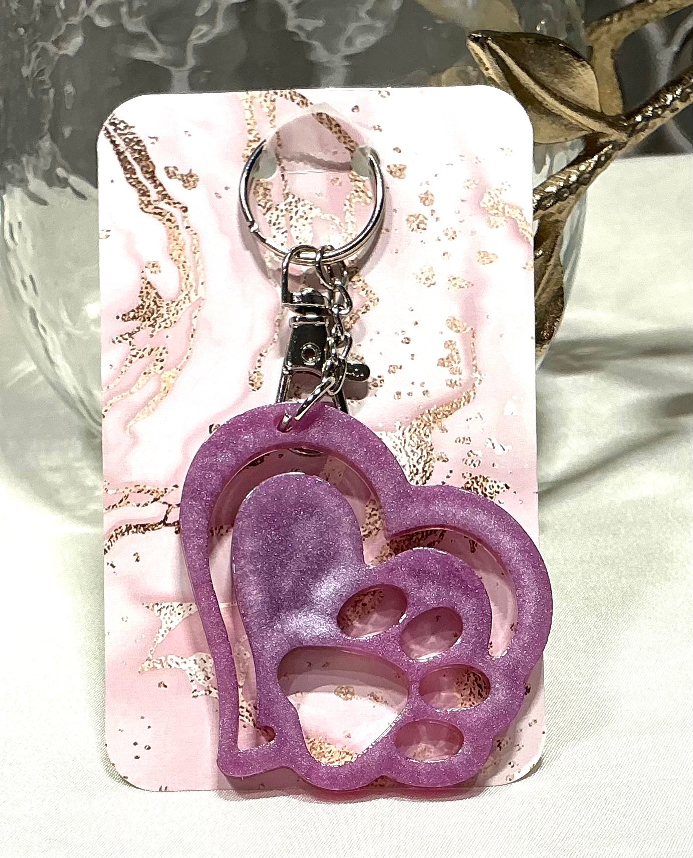 Love Paws Keychain