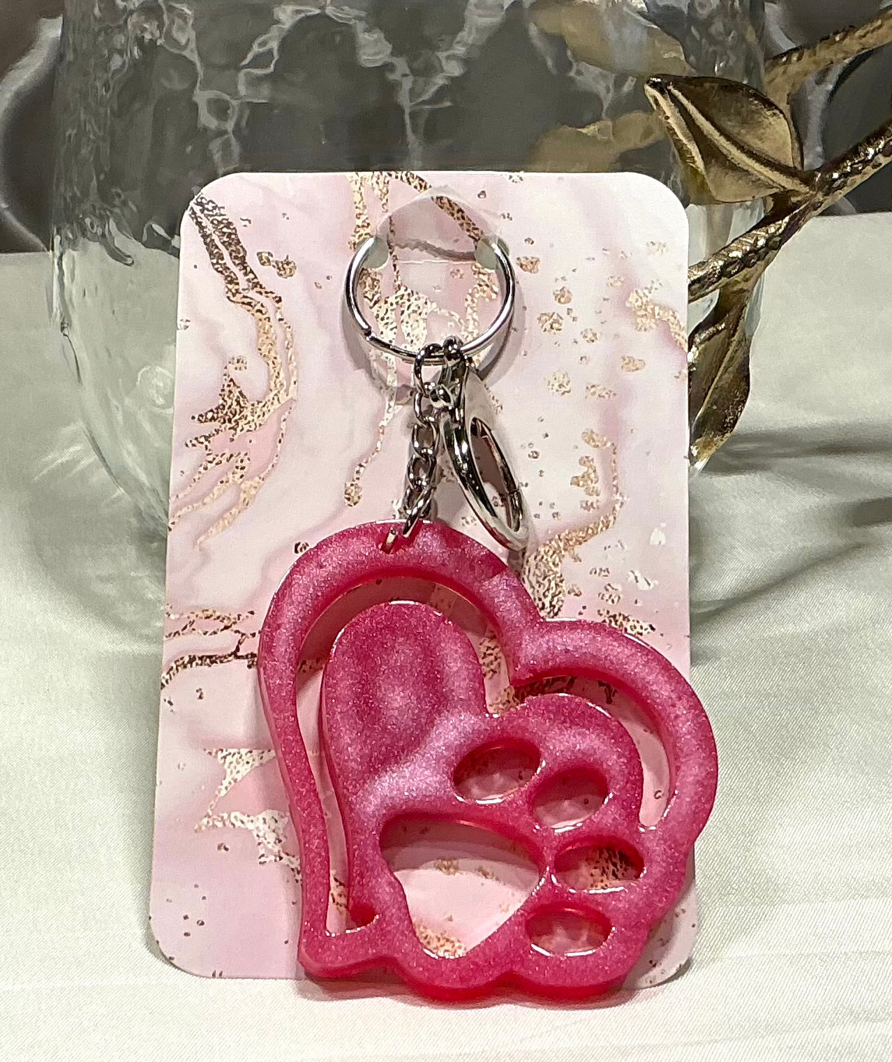 Love Paws Keychain