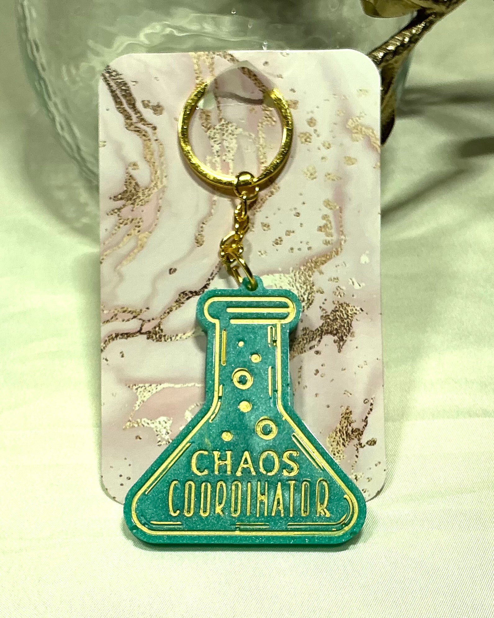 Chemistry Keychain