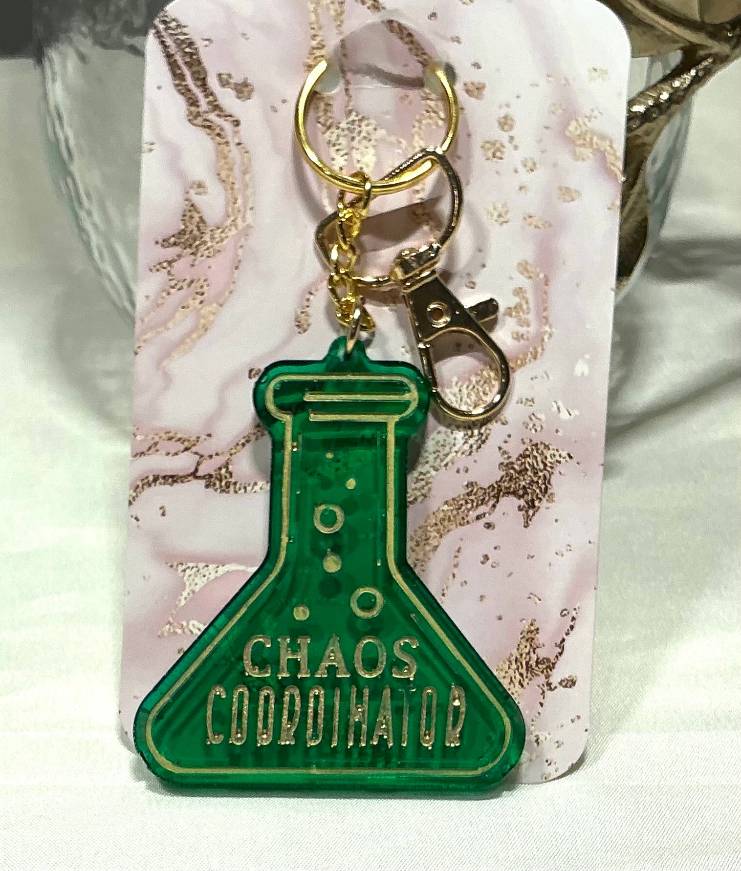 Chemistry Keychain