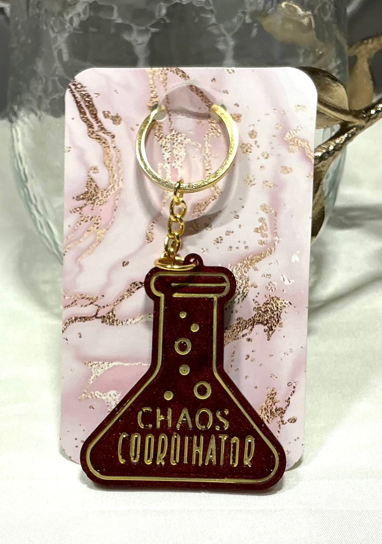 Chemistry Keychain